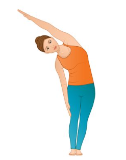 Seseorang melakukan peregangan ringan untuk relaksasi tubuh