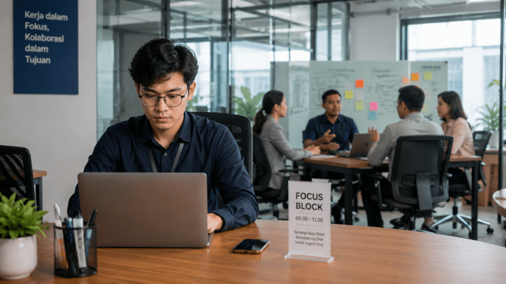 Beginilah Monk Mode Jadi Tren Produktivitas Gen Z Menjauhi Distraksi 9 Penerapan monk mode versi ringan untuk meningkatkan fokus di tempat kerja