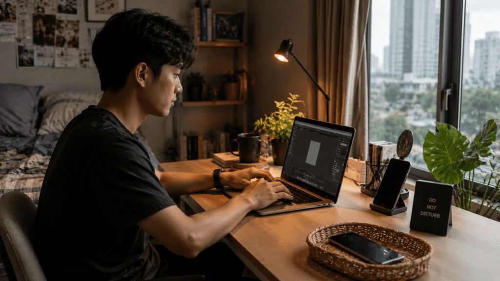 Beginilah Monk Mode Jadi Tren Produktivitas Gen Z Menjauhi Distraksi 4 Gen Z mengurangi distraksi digital dan screen time melalui monk mode